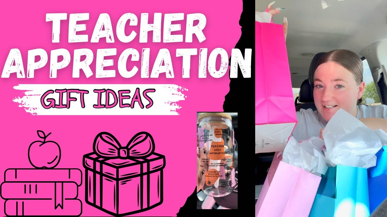 TEACHER APPRECIATION GIFT IDEAS | DAYCARE PROVIDER GIFT IDEAS