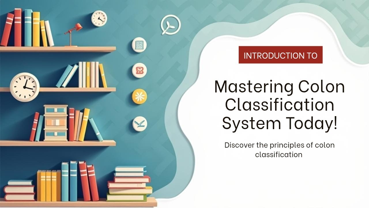 1. Introduction to Colon Classification CC Practical | Facet Analysis & PMEST Explained – Part 1