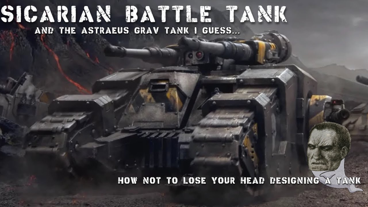 Sicarian Battle Tank with a Little bit of Astraeus | 30K | 40K