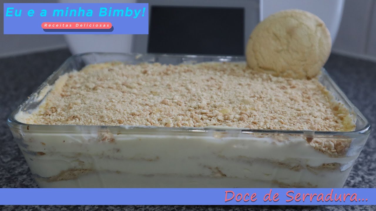 Doce Serradura com Eu e a minha Bimby!