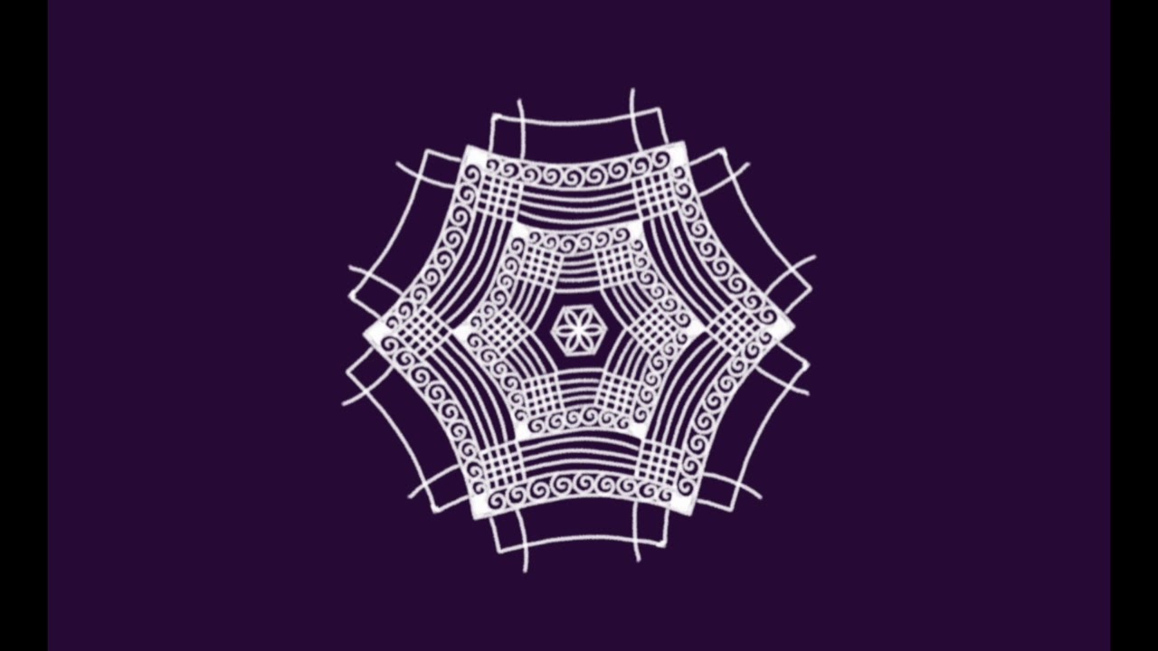 Beautiful traditional kolam/padikolam/festivalrangoli/fridaykolam/thai vellikolam/rangoli/kaavikolam
