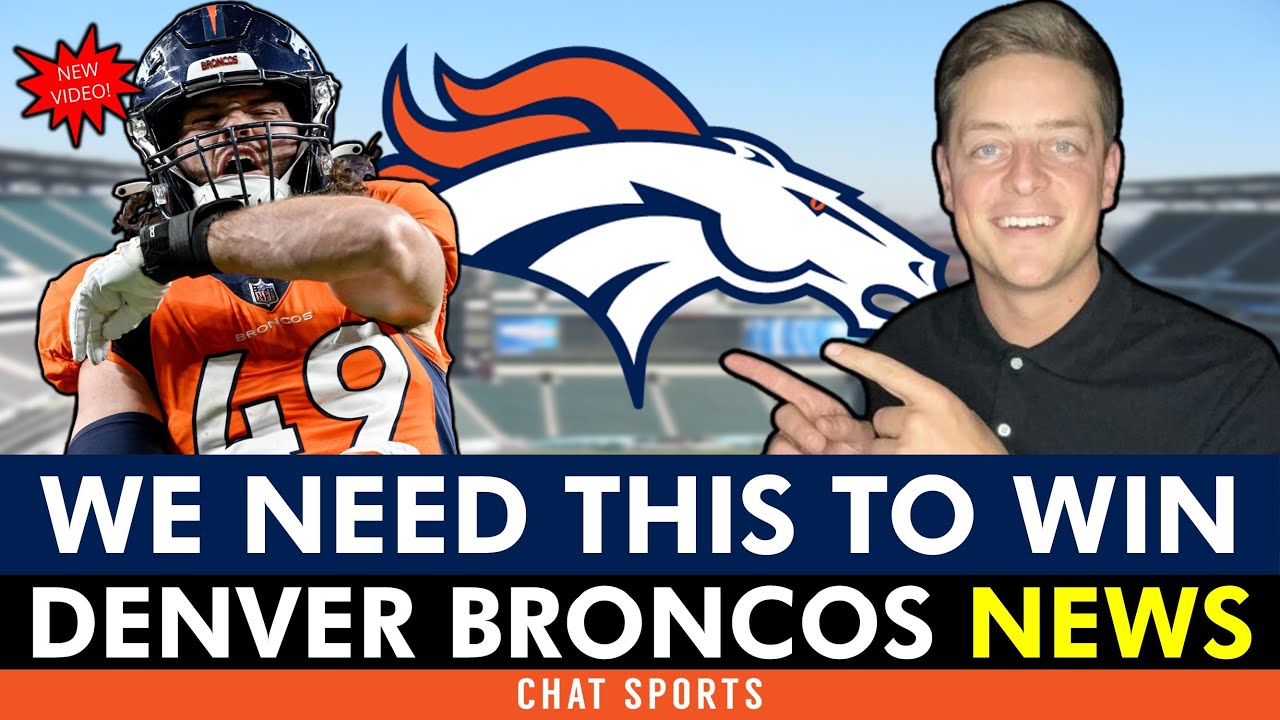 🔥MUST SEE Denver Broncos News Before Week 5 Matchup vs. Eagles Ft. Chase Senior