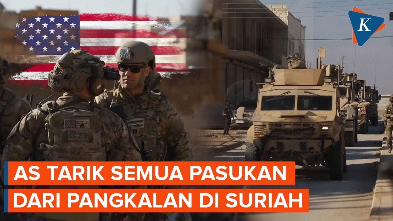 AS Tarik Semua Pasukan dari Pangkalan di Suriah Setelah 1 Dekade