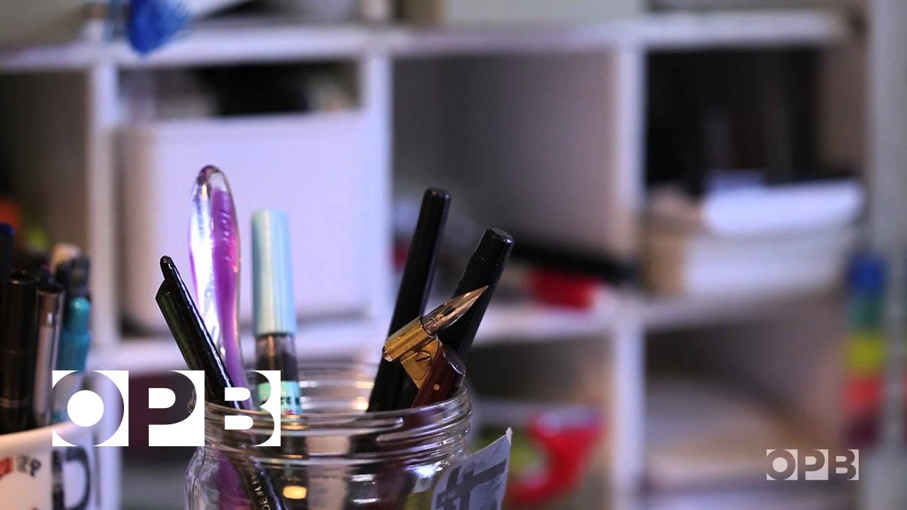 Calligraphy with Carol DuBosch | Artist spotlight | OPB