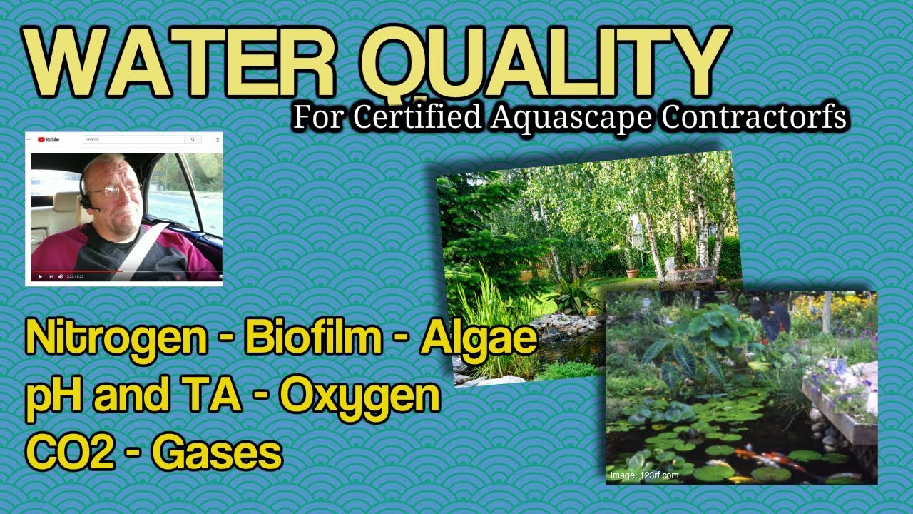 Water Quality For CAC's How to Be More Knowledgeable Than Your Client