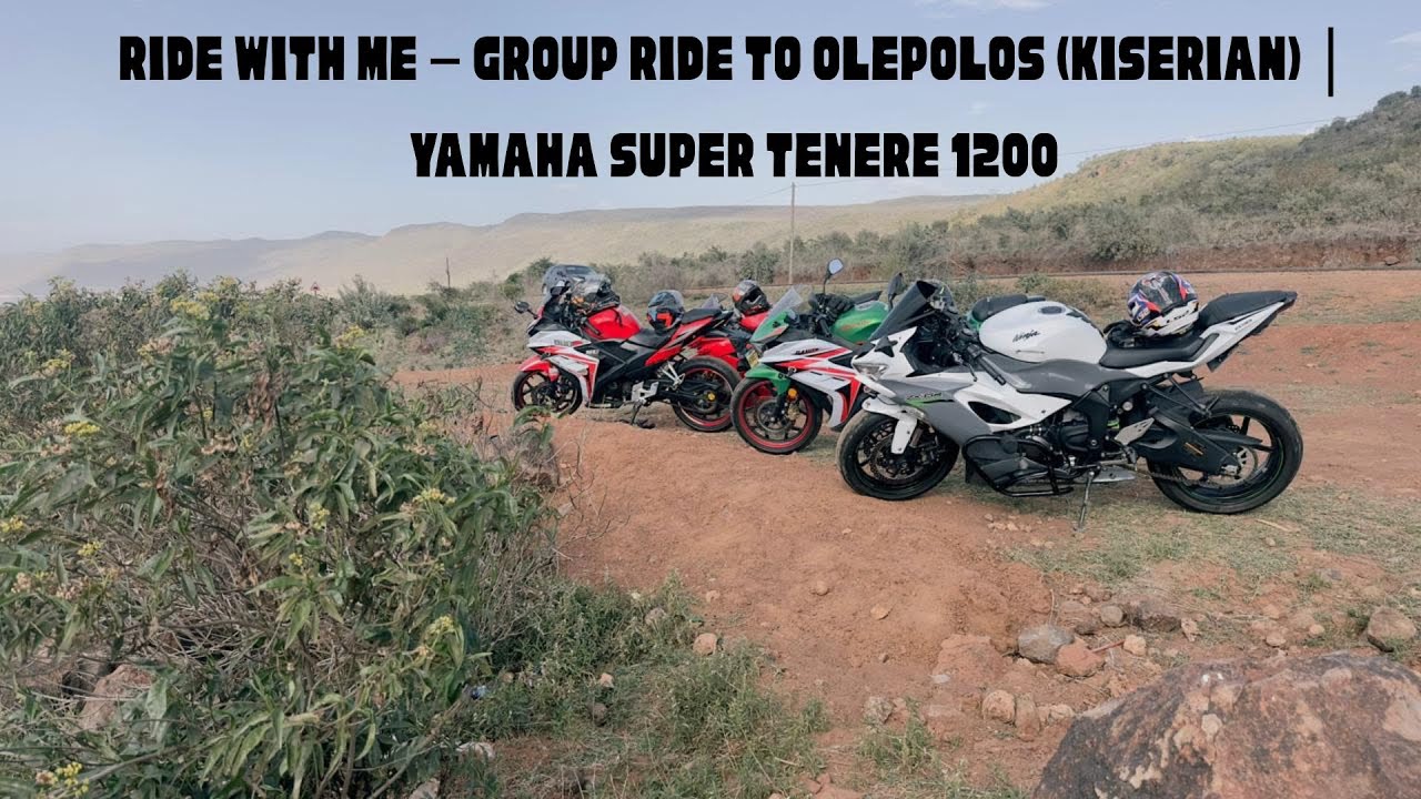 Ride With Me – Group Ride to Olepolos (Kiserian) | Yamaha Super Ténéré 1200
