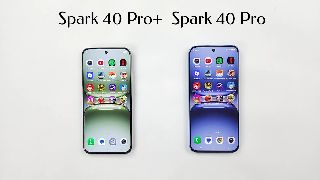 Tecno Spark 40 Pro Plus vs Spark 40 Pro - Speed Test!