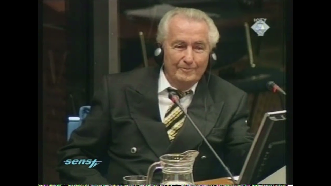 Ante Marković svjedoči na suđenju Slobodanu Miloševiću u Hagu