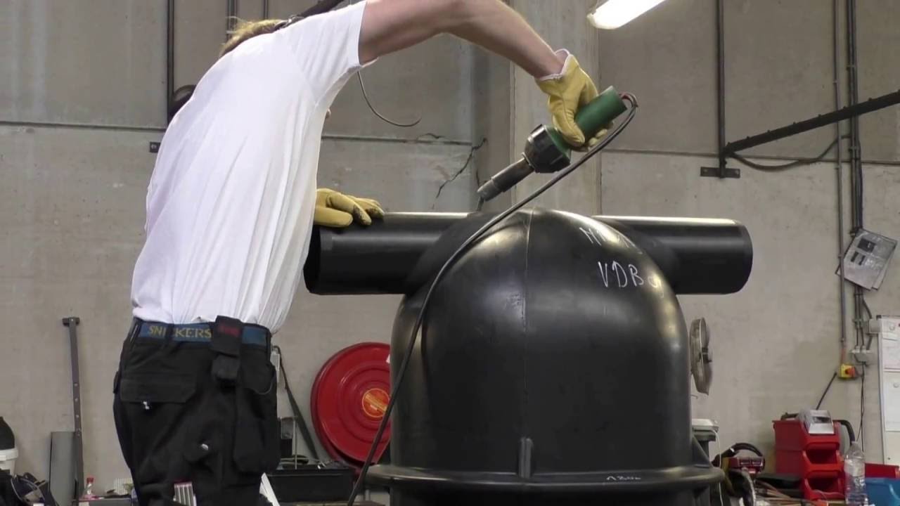 Welding thermoplastics PE and PP