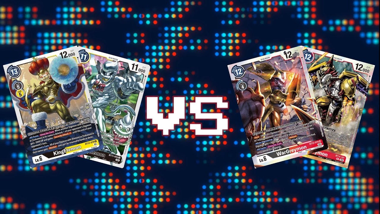 Sukamon Etemon VS Wargreymon [BT14 Format]