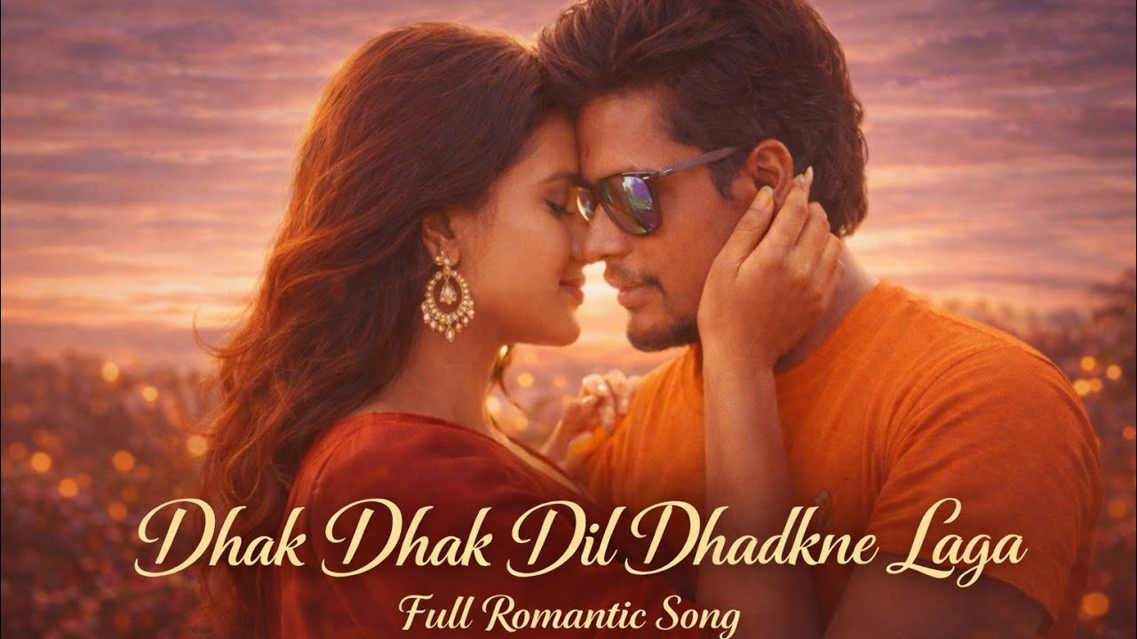 Dhak Dhak Dil Dhadkne Laga 💕 | Heart Touching Romantic Song | 90s Style Love Song | JK AI Music