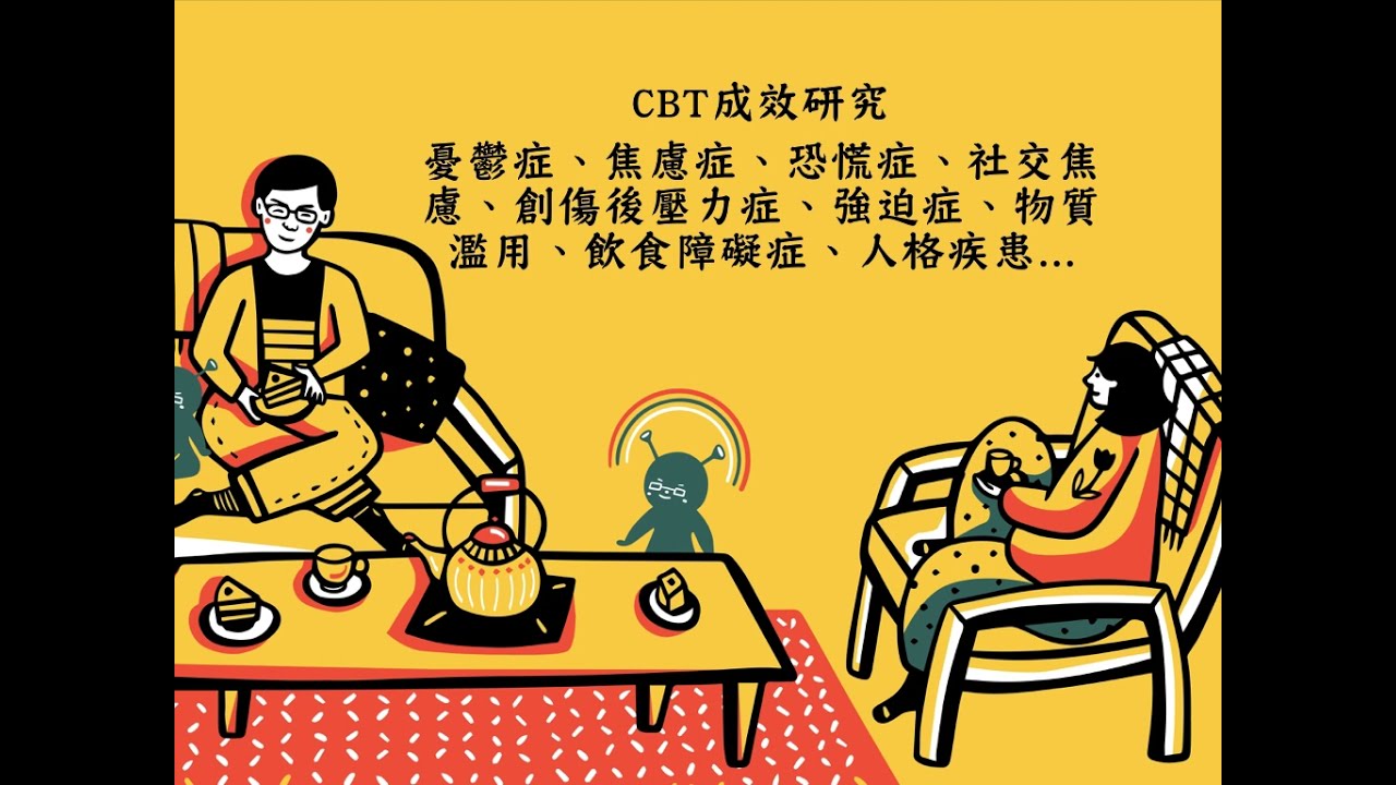 認知行為治療CBT核心與典型治療架構