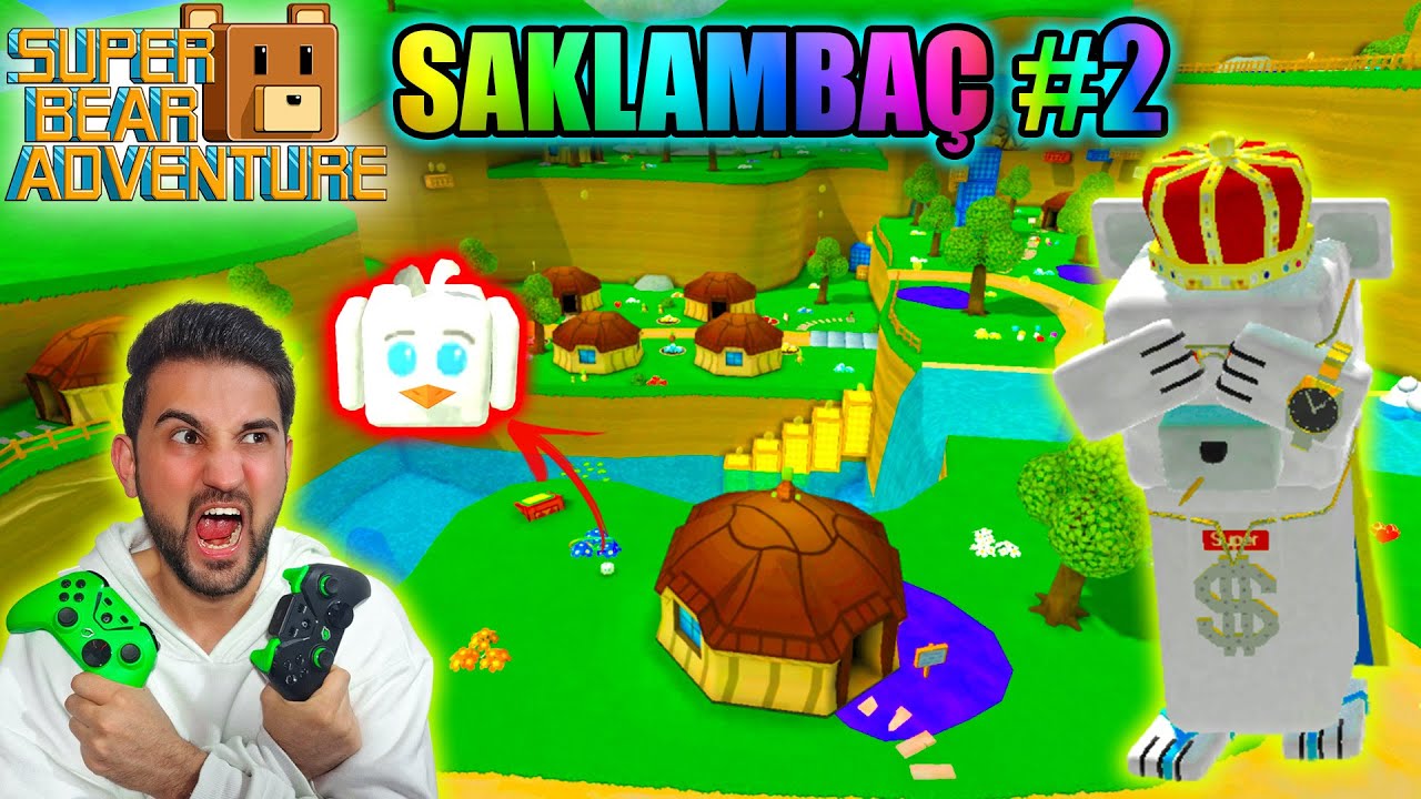 Super Bear Adventure Multiplayer SAKLAMBAÇ PART 2 ! (Hide and Seek) (Android, Multiplayer 12.0)