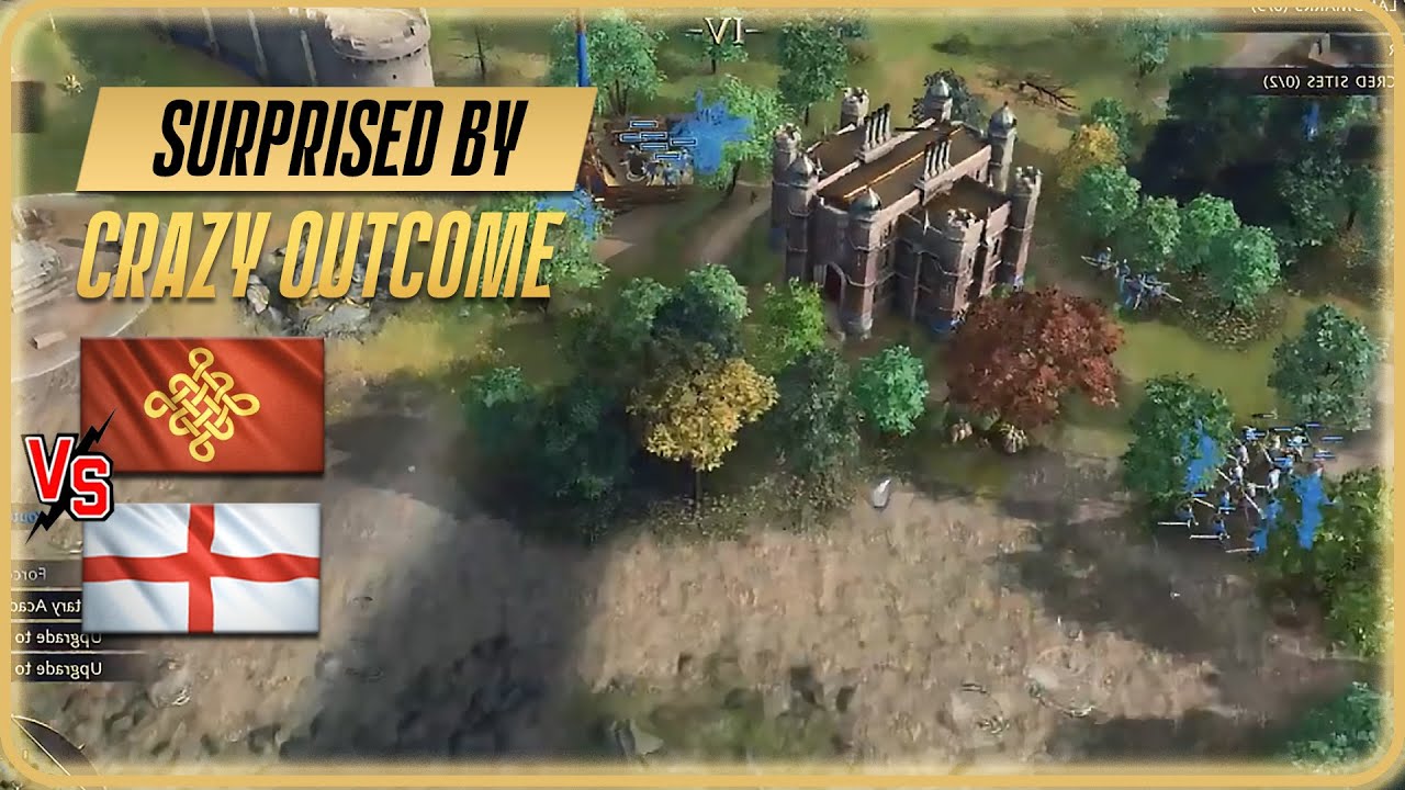 Surprised By The CRAZY OUTCOME | Eng vs China | RM 1v1 | AOE4 | [Reupload]