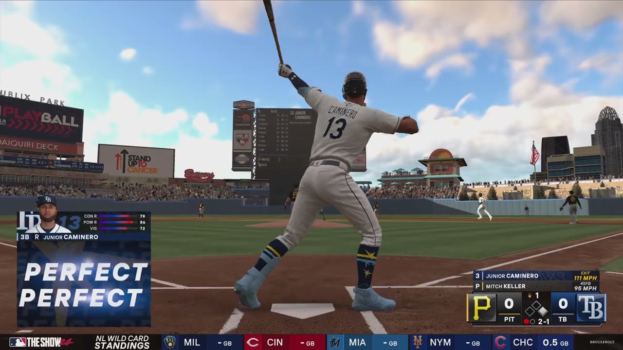 MLB The Show - Junior Caminero Homerun