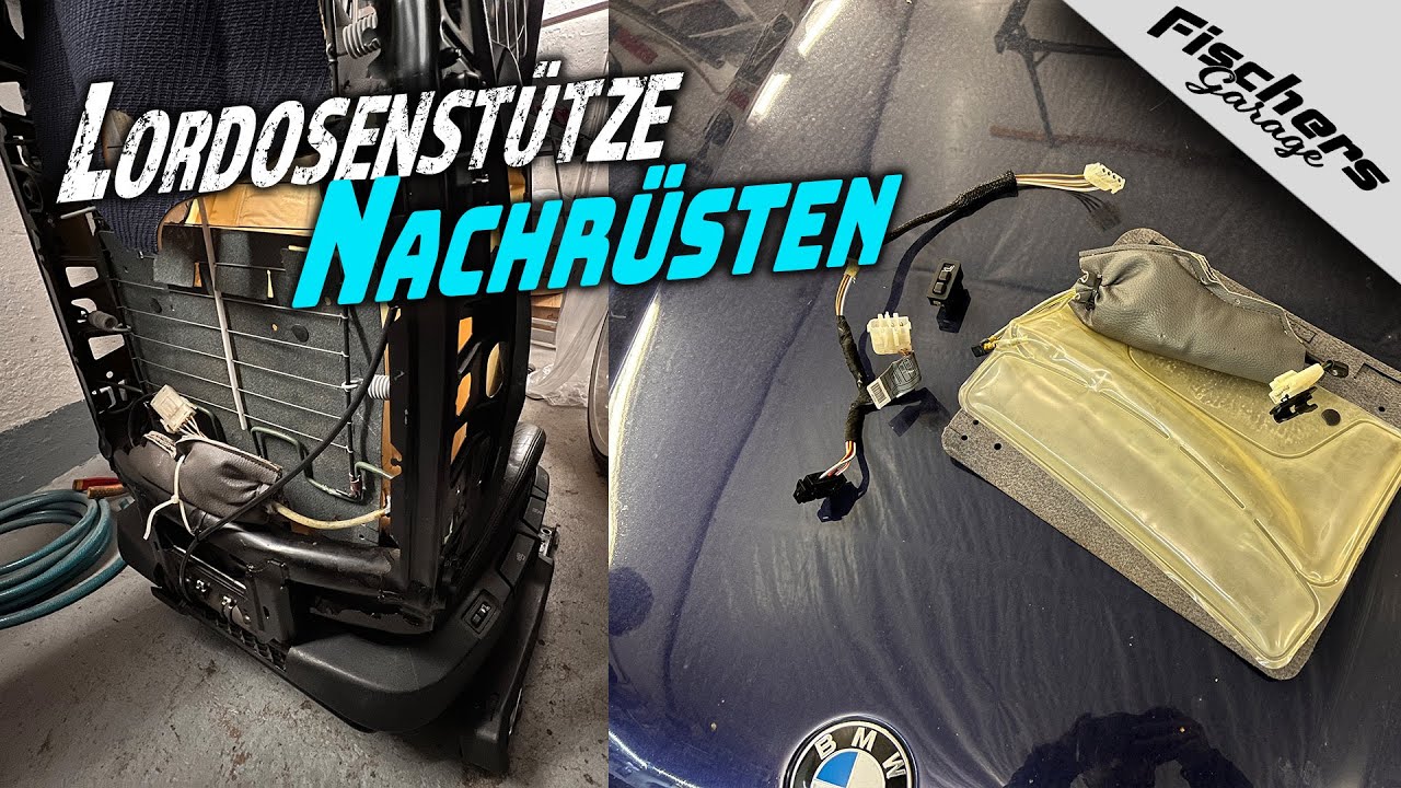 BMW E36 Lordosenstütze Nachrüsten