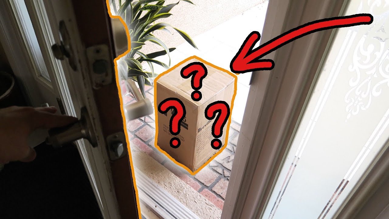 MYSTERY BOX OUTSIDE MY HOUSE