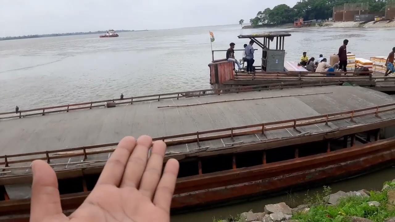 Dhubri Hatshingimari River Ferry Ghat|Jogomaya Ghat| Informative Video