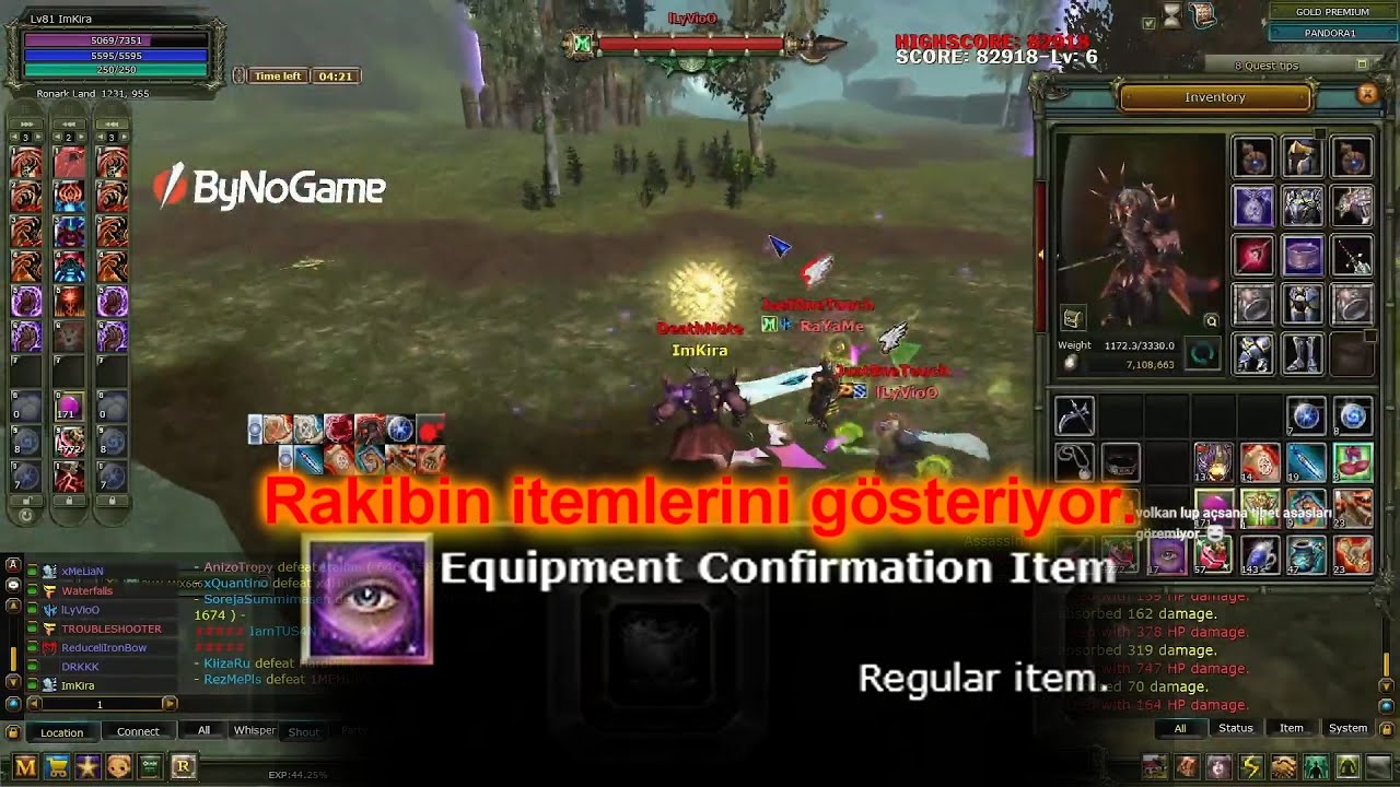 ImKira 30 gb'lik Kurian\Porutu 3vs1 Rakip'lerin İtemlerini Görüyoruz | Pandora | Canlı Yayından