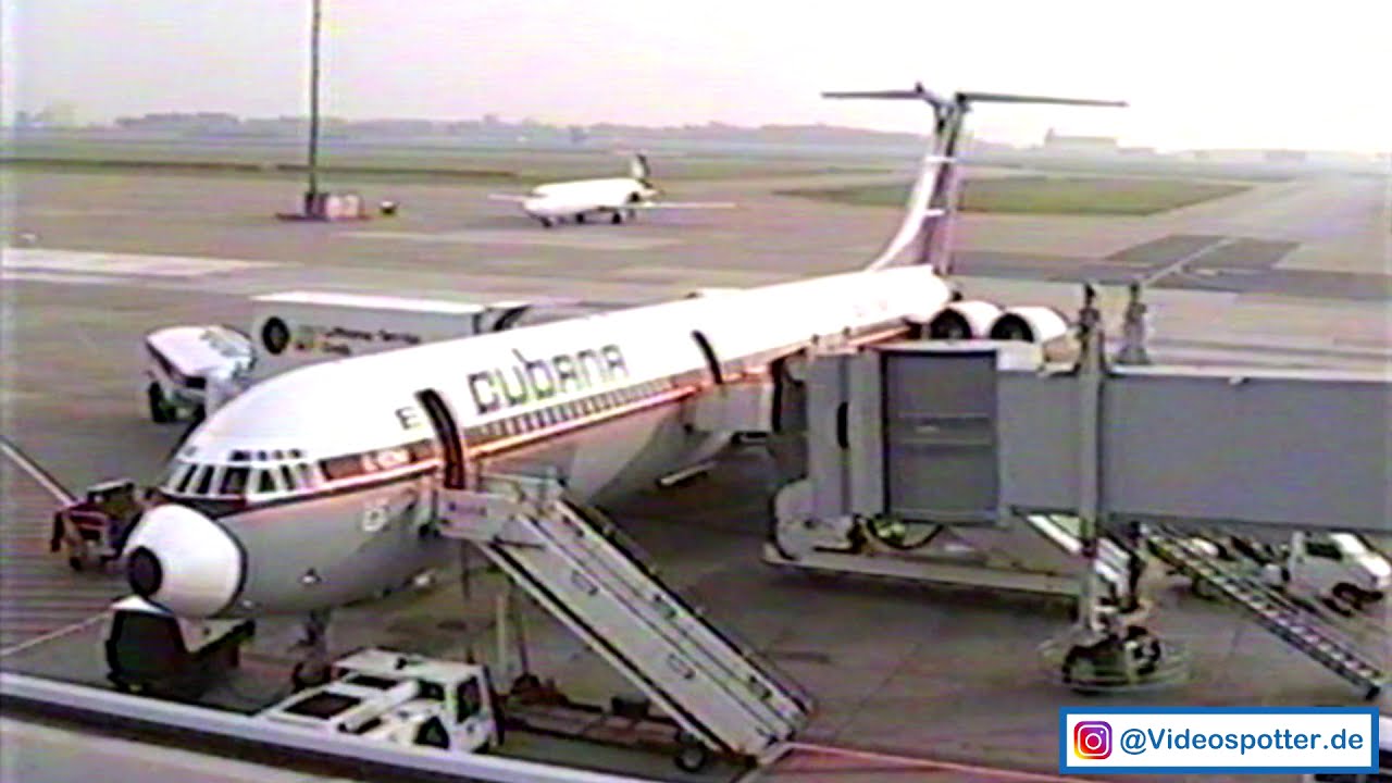 ✈ 1994 Berlin Planespotting | IL-62, DC-10, BAC1-11, A310 etc.