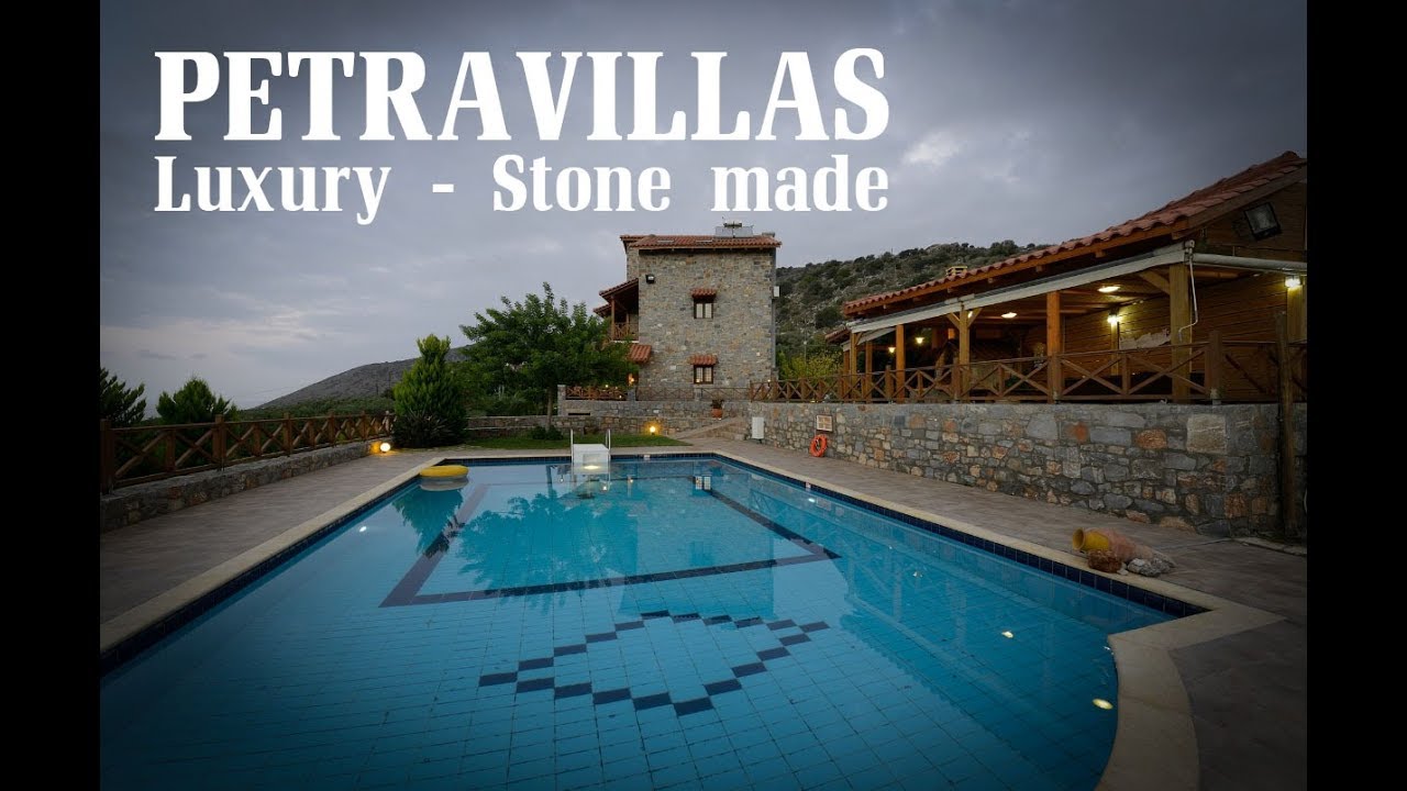 PETRA STONE MADE VILLAS IN CRETE - GREECE