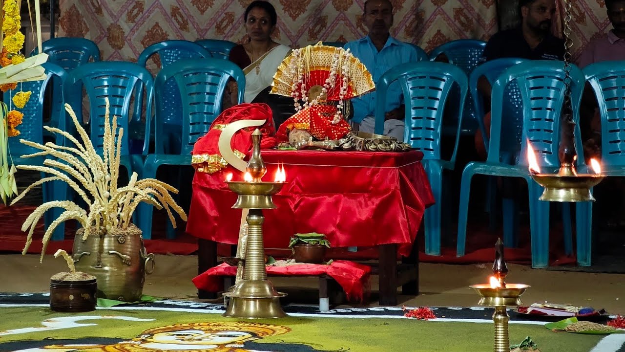 രുധിരമാല ഭഗവതി കളം.