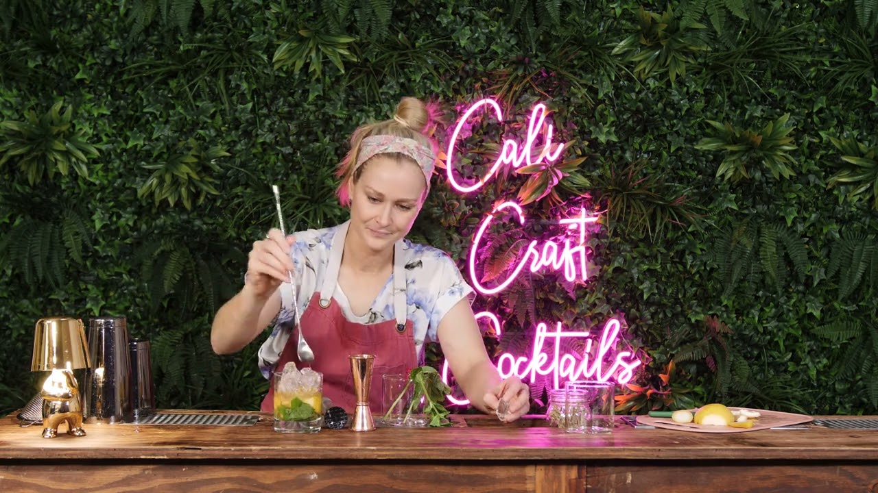 How to Make a Bourbon Smash (Cali Craft Cocktails - Episode 68)