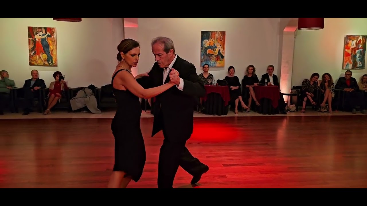 Fernando Jorge e Alexandra Baldaque no 15° Aniversário da Escola Lição de Tango em 19/01/24 - 2/3
