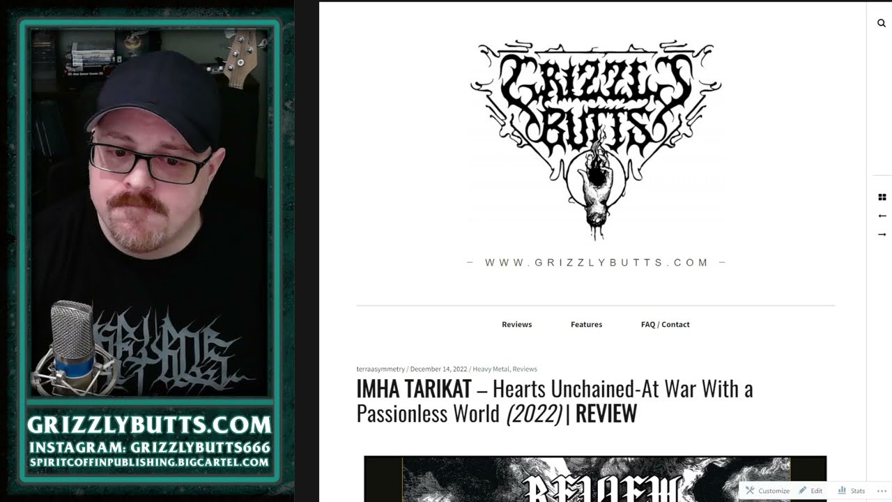 Imha Tarikat 'Hearts Unchained-At War With a Passionless...' (Lupus Lounge, 2022) | Post-Review