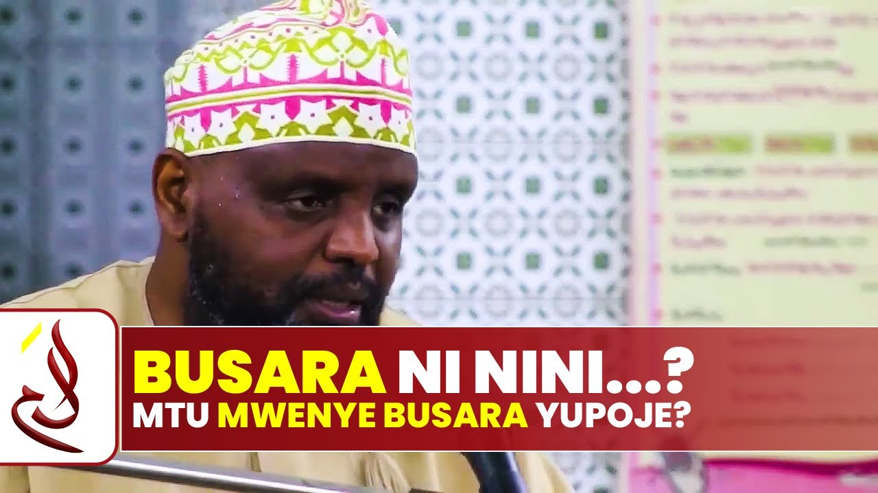 HEKIMA NA BUSARA NI VITU VIWILI VINASHAHABIANA || JE NI NINI? || SHEIKH OTHMAN MAALIM