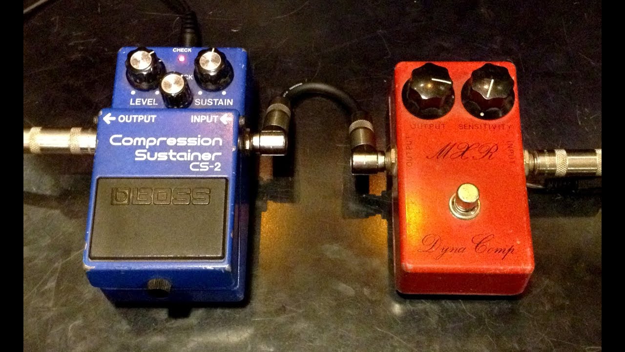 Vintage Boss CS-2 против Vintage Dyna Comp