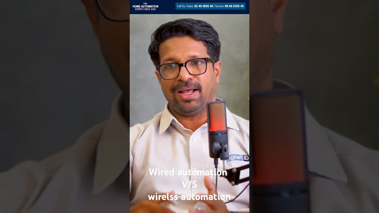 Which is one best wired automation or wireless automation ? #home #smarthometech #smarthome