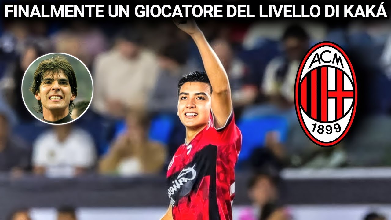 😮 QUESTO È IL NUOVO KAKÁ! SOLO 16 ANNI, UN FENOMENO CAPACE DI RIPORTARE IL MILAN IN CIMA AL CALCIO!