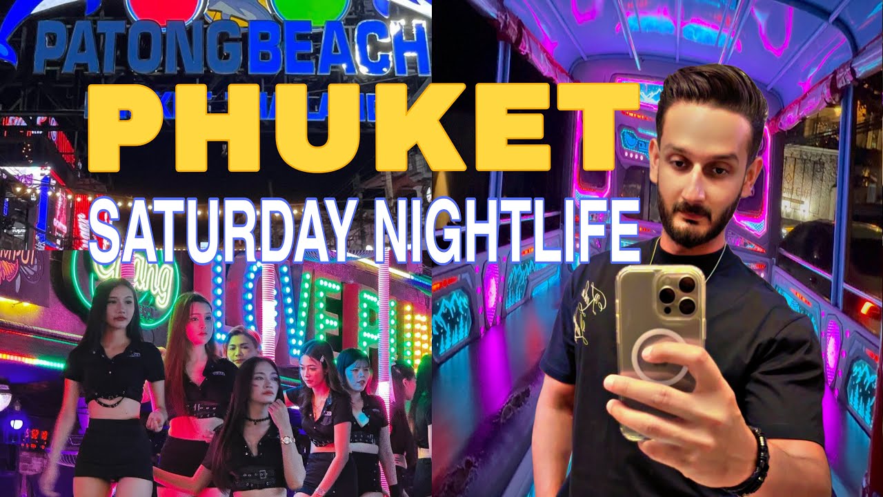 Thailand Phuket Nightlife 2025 🇹🇭 | Saturday Night Walk on Bangla Road