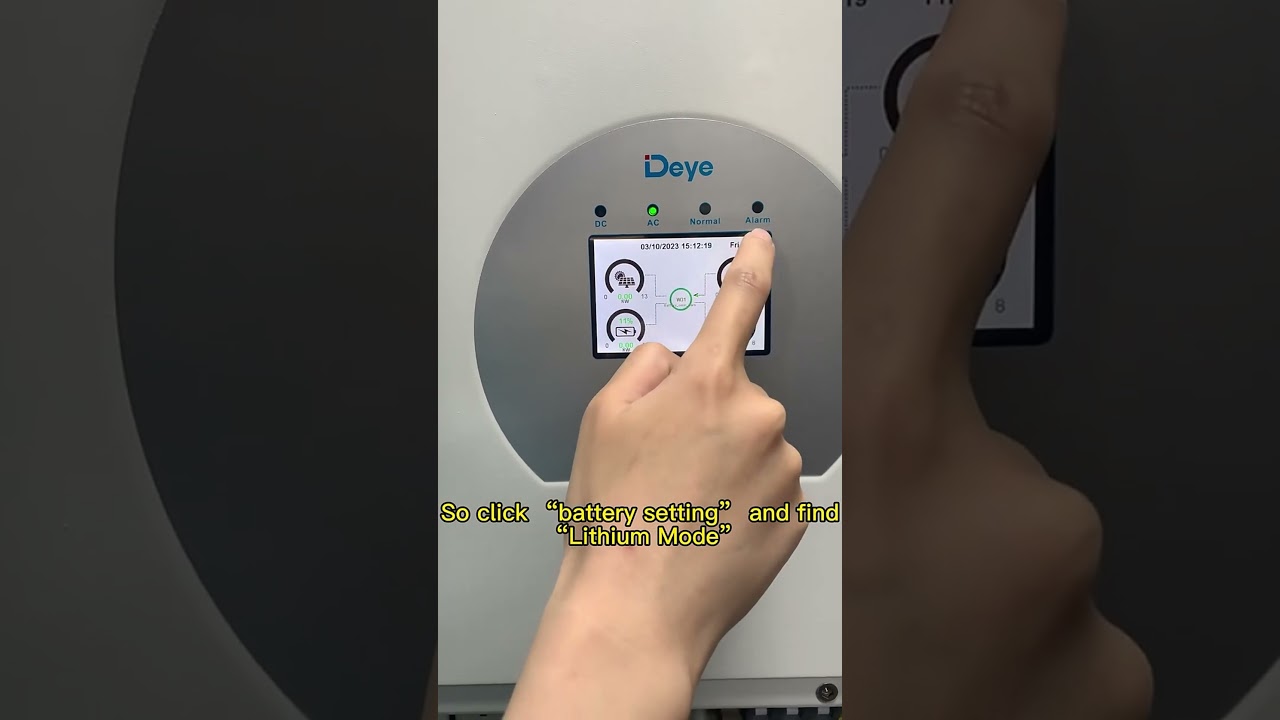 How to Setup BMS Communication for Deye inverter