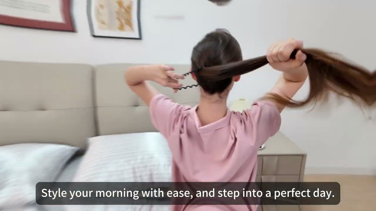 JessLab Cute Spiral Hair Ties – No Crease, No Damage 💖
