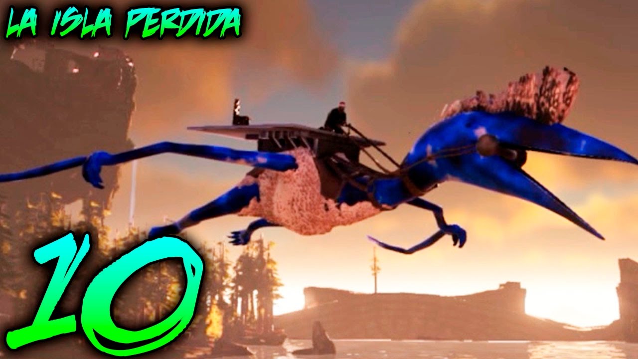 EL DINO MAS FUERTE QUE TENEMOS! EL DIOS DEL CIELO! | LA ISLA PERDIDA #10