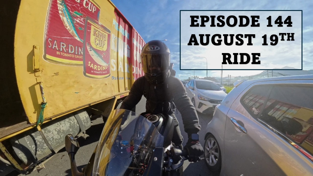 Episode 144 August 19th Morning Ride