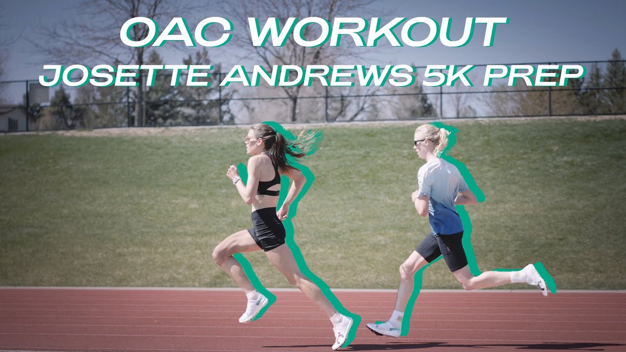 WORKOUT: Josette Andrews Before The Sound Running 5K At On Track Nights LA