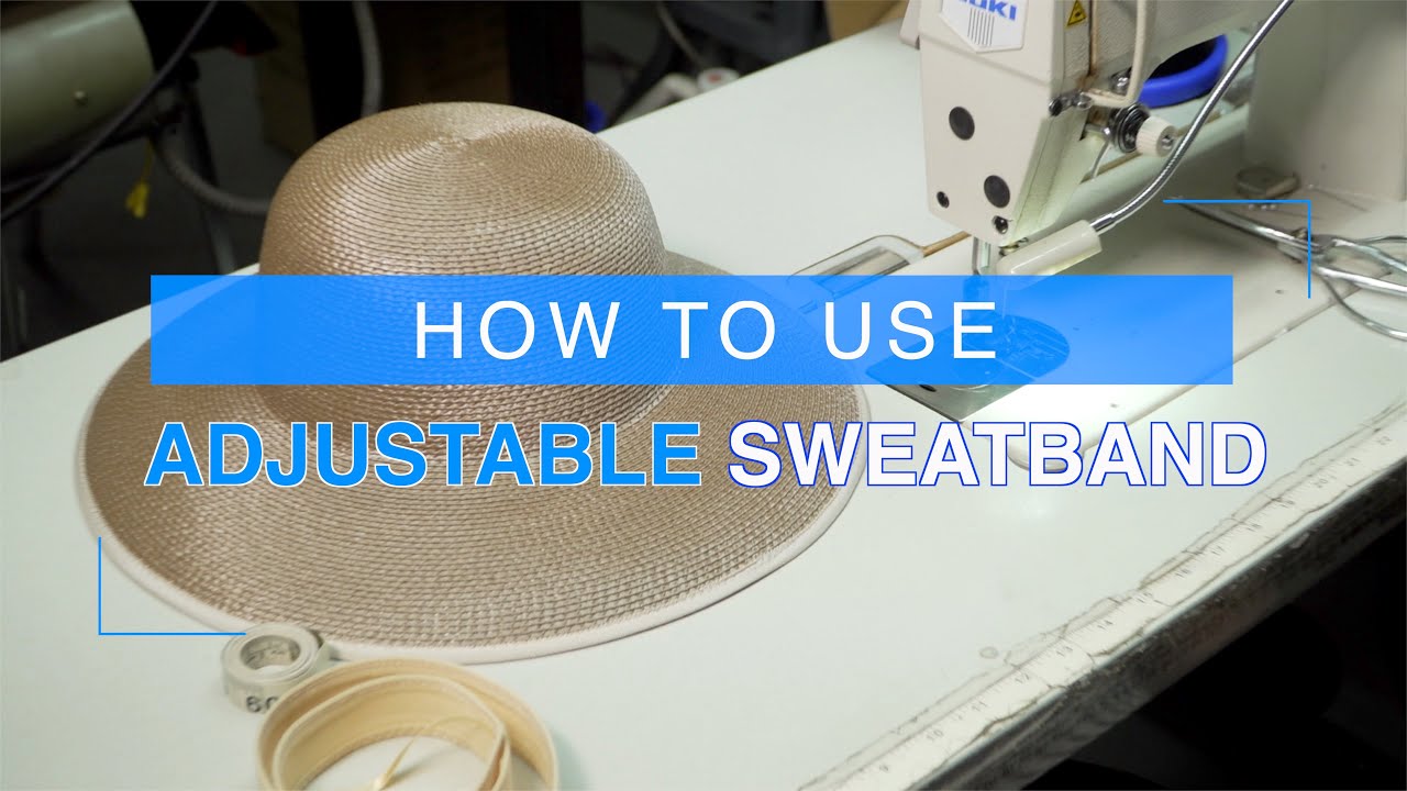 Make your hat size better fits with adjustable sweatband