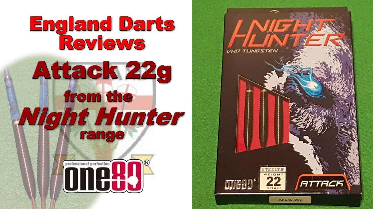 Attack 22g darts from One80