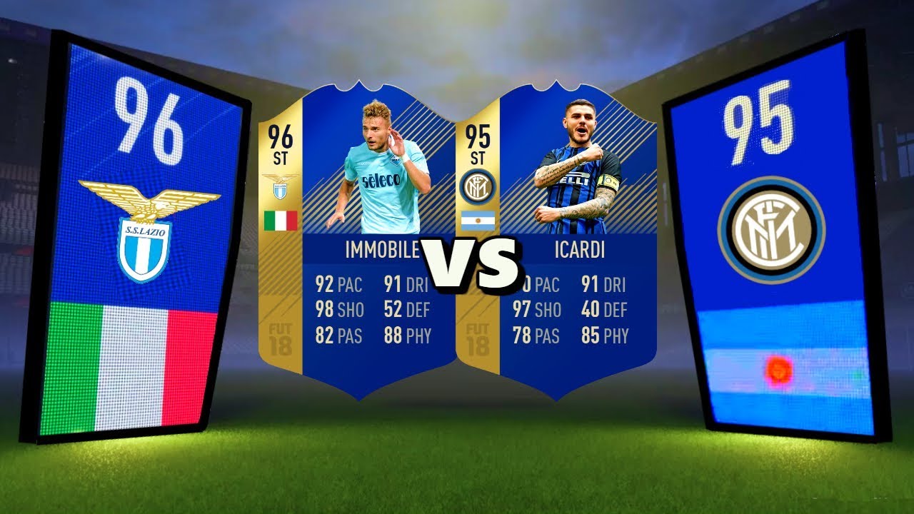 FIFA 18 96 TOTS IMMOBILE VS 95 TOTS ICARDI PLAYER REVIEW ULTIMATE TEAM