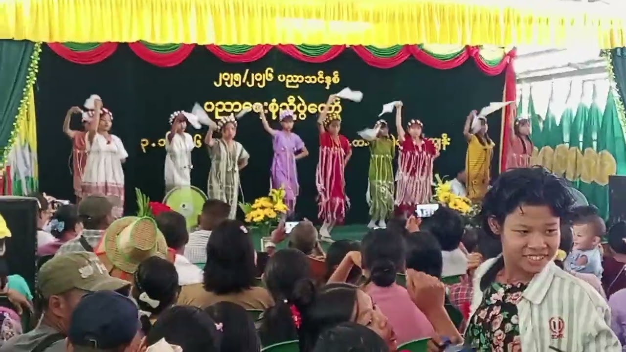 အ.ထ.က.(ခွဲ) G7 ကျောင်းသူလေးများရဲ့ ကရင်ဒုံးယိမ်းအကလေး🥰