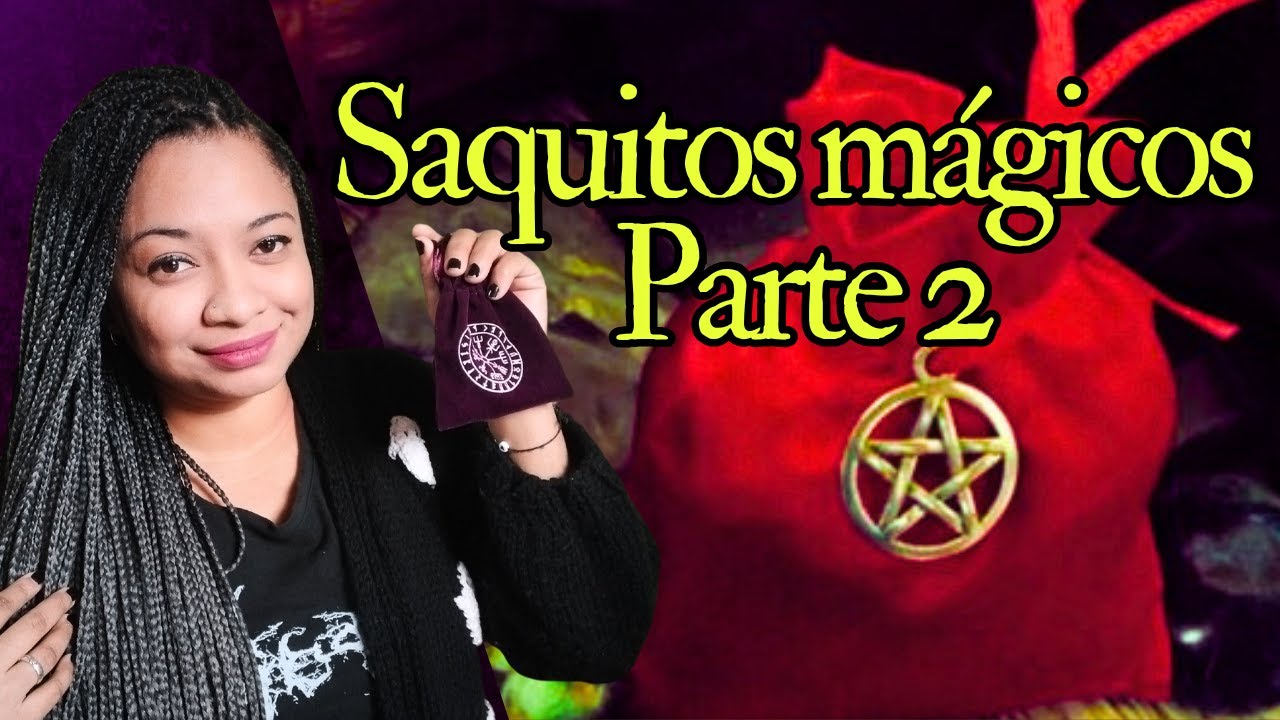 Saquitos mágicos Amuletos herbales parte 2 - Guía para la bruja verde o herbal