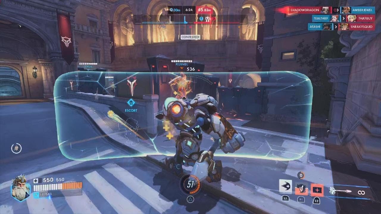 Overwatch - AmberJewel, Atashi, PlumVeil, and TealThief.