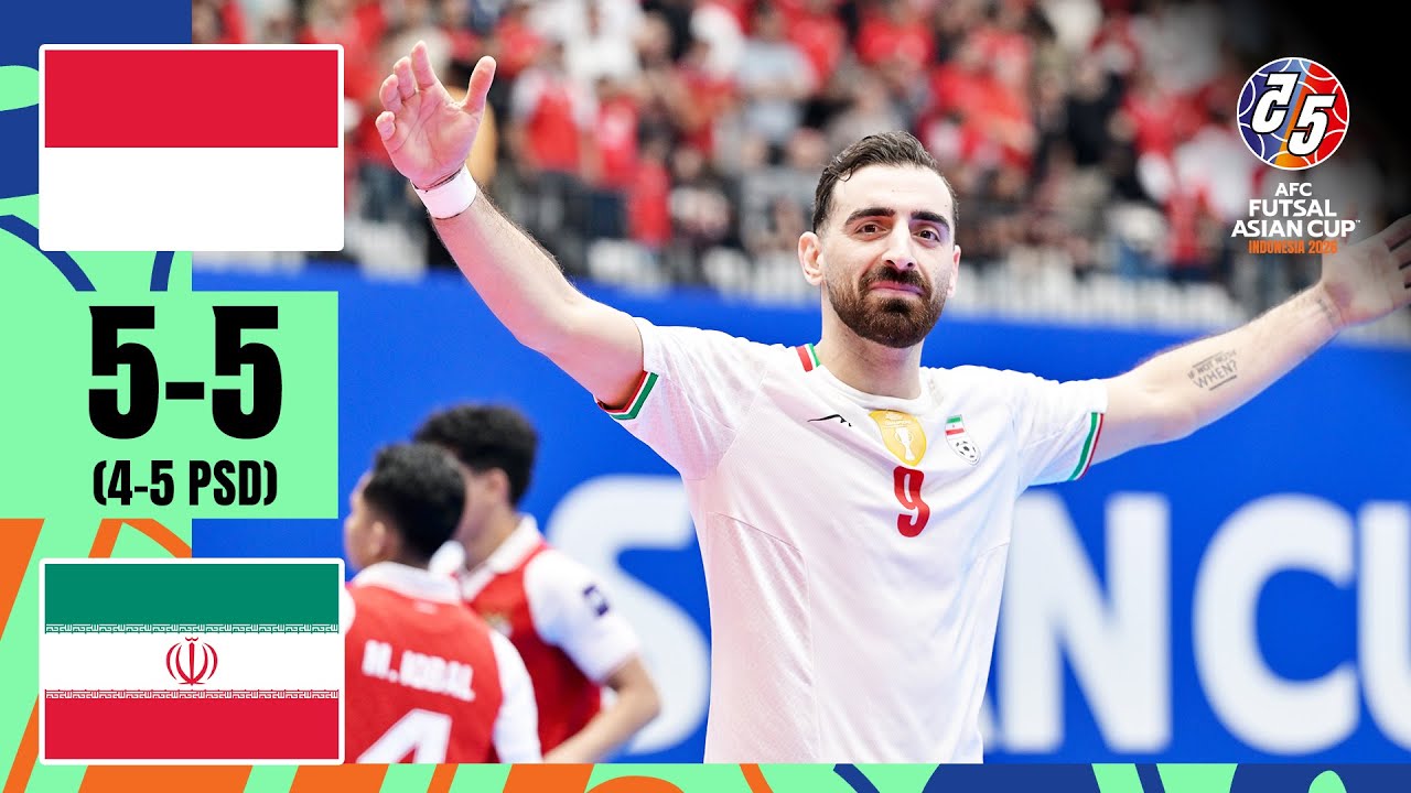 14th title! TEAM MELLI extend their legacy! | Indonesia - IR Iran | Highlights AFC Futsal Asian Cup™