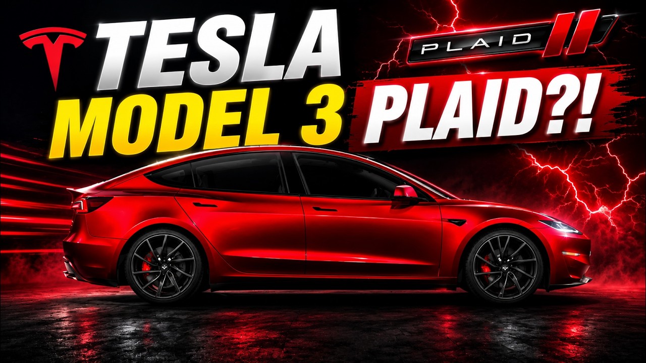 Tesla Model 3 Plaid: всё, что мы знаем о самом захватывающем седане в истории
