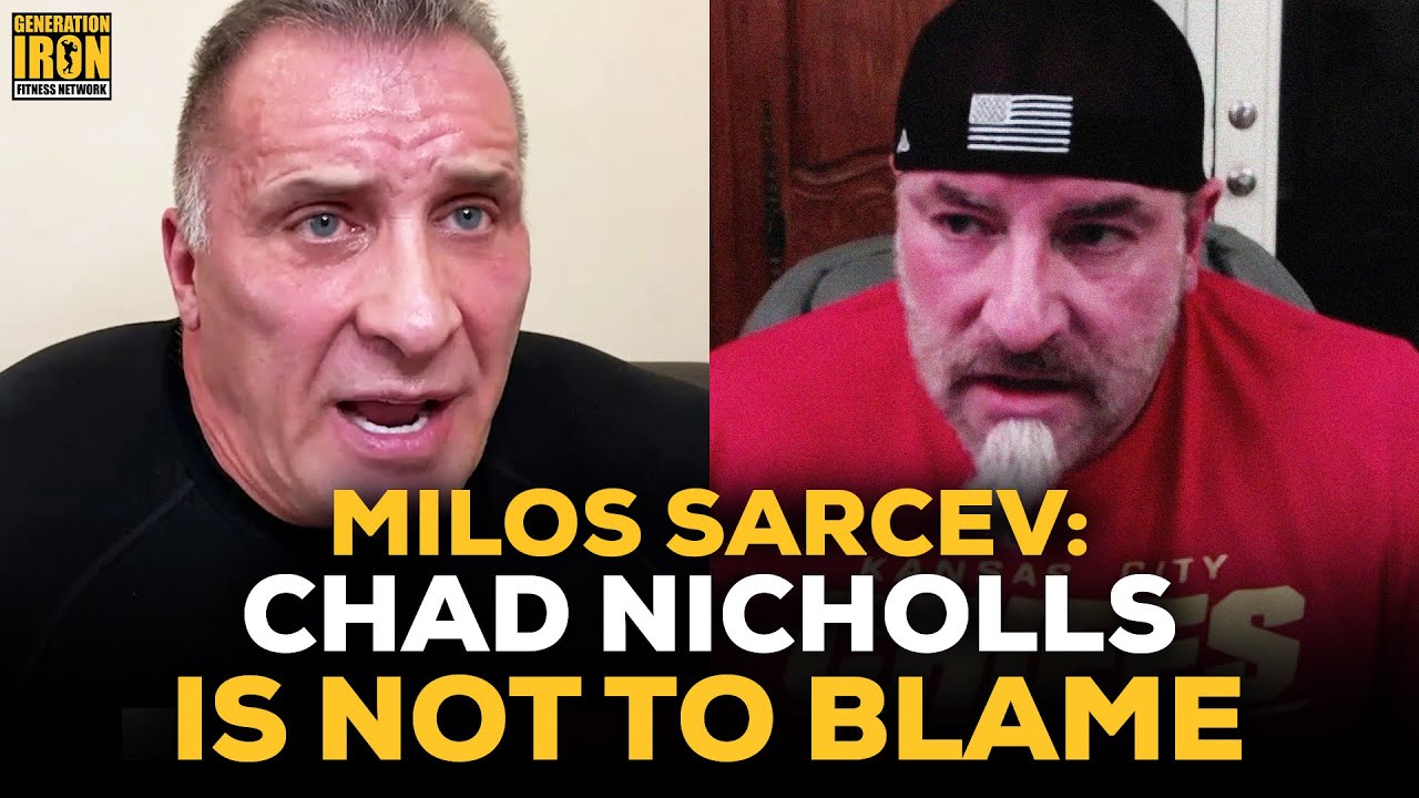Milos Sarcev: Chad Nicholls Is Not Responsible For Bodybuilders' Health Problems