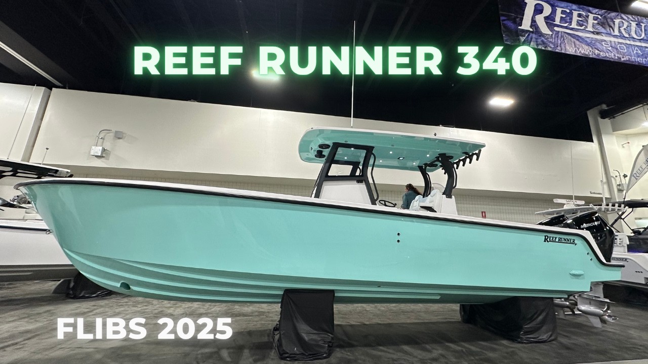 Первый взгляд на новый ReefRunner 340 — прохождение и характеристики FLIBS 2025!