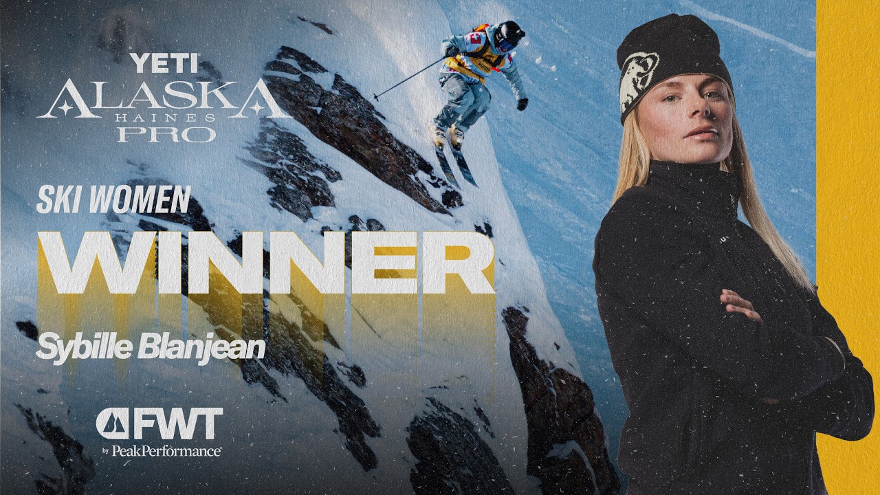 Сибилла Бланжан, лыжница, победительница заезда 2026 года, YETI Alaska Haines Pro 👑